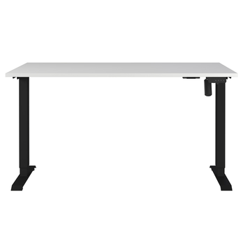 Písací stôl ORFI svetlosivá/čierna, šírka 140 cm 2