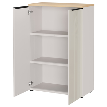 Komoda  ORGON I kašmírová/dub lindberg 1