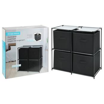 Regál ORION čierna 2