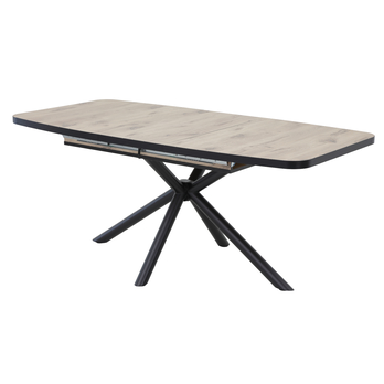 Jedálenský stôl ORION dub viking/čierna 2