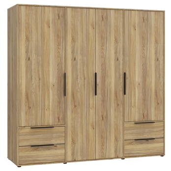 Šatní skriňa ORKYN II dub mauvella 5