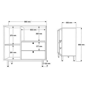 Kuchynská skrinka ORMAR 1 biela 4