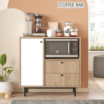 Kuchynská skrinka ORMAR 1 dub/biela 1