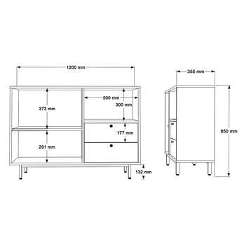Kuchynská skrinka ORMAR 2 biela 4