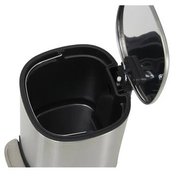 Odpadkový kôš ORMUS strieborná, 5 l 3