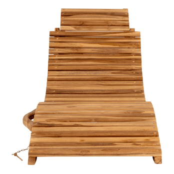 Záhradné ležadlo ORRAITO teak 2