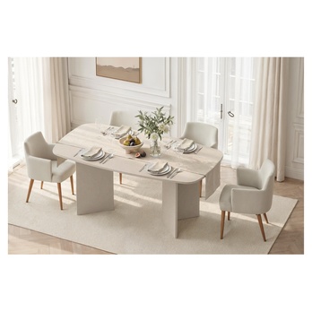 Jedálenský stôl ORTISEI 180 kašmírová 1