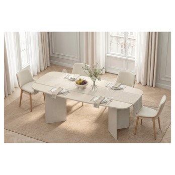 Jedálenský stôl ORTISEI 210 kašmírová 1