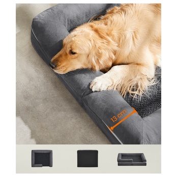 Ortopedický pelech ORTO sivá 2