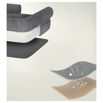 Ortopedický pelech ORTO sivá 3