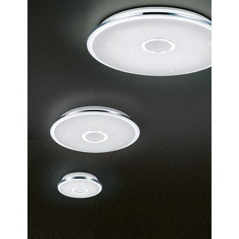 Stropné LED svietidlo OSAKA chróm 1