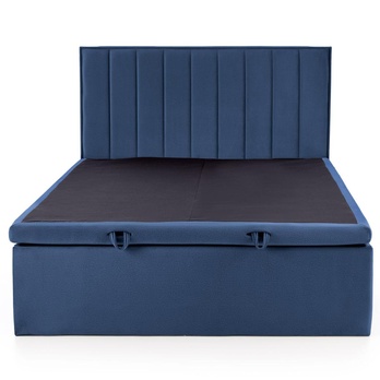 Posteľ s roštom OSINTU tmavomodrá, 160x200 cm 4