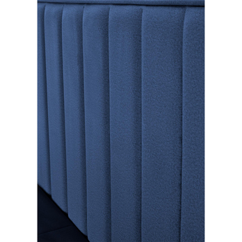 Posteľ s roštom OSINTU tmavomodrá, 160x200 cm 7