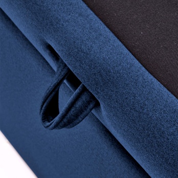 Posteľ s roštom OSINTU tmavomodrá, 160x200 cm 8