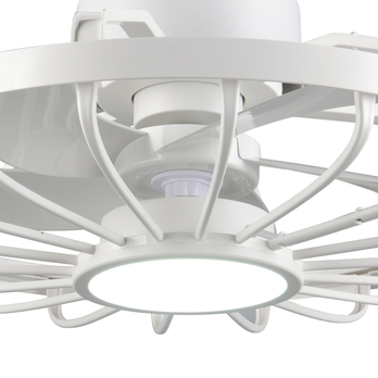 Závesné LED svietidlo s ventilátorom OSLO biela 1