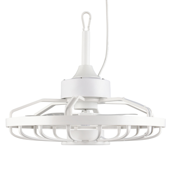 Závesné LED svietidlo s ventilátorom OSLO biela 3