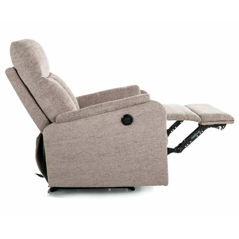 Relaxačné kreslo OTLOS tmavobéžová 2
