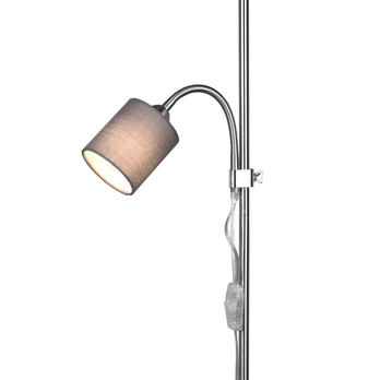 Stojacia lampa OWEN sivá 4