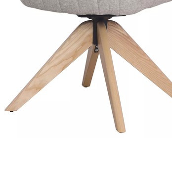 Jedálenská stolička OZOLAO 5 dub/sivá 6