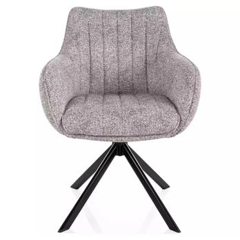 Jedálenská stolička OZOLAO 6 svetlosivá 2