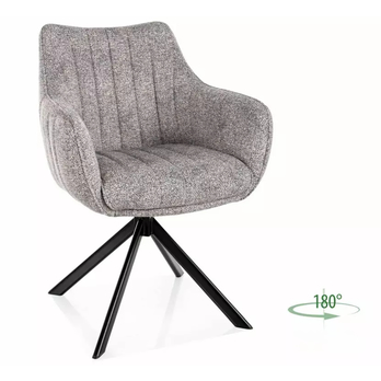 Jedálenská stolička OZOLAO 6 svetlosivá 1