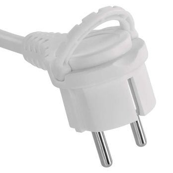 Predlžovací kábel P0212U biela, 2 zásuvky, 2x USB, 1x USB-C, dĺžka 2 m 3