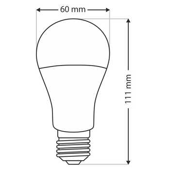 LED žiarovka P1111 E27, 10W, neutrálna biela 2