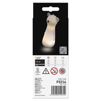 Detská nočná lampa P3216 modrá 6