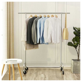 Stojan na šaty PABLO strieborná 1