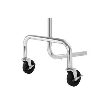 Stojan na šaty PABLO strieborná 3