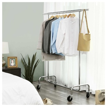 Stojan na šaty PABLO strieborná 5