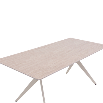 Jedálenský stôl PACCINO II T mramor/biela 2