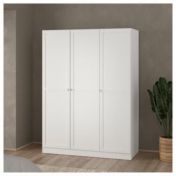 Šatníková skriňa PAEDYN 3D biela 1