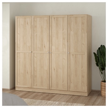 Šatníková skriňa PAEDYN 4D jackson hickory 1