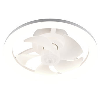 Stropné LED svietidlo s ventilátorom PAJALA biela 1