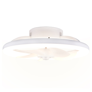 Stropné LED svietidlo s ventilátorom PAJALA biela 5