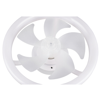 Stropné LED svietidlo s ventilátorom PAJALA biela 7