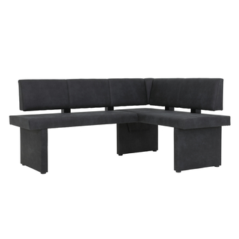 Jedálenská zostava PAL dub artisan/antracitová 8