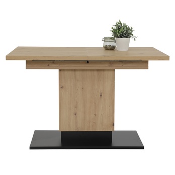 Jedálenská zostava PAL dub artisan/antracitová 13