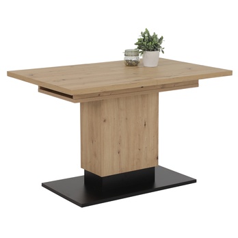 Jedálenská zostava PAL dub artisan/antracitová 14