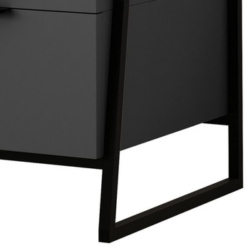 Nočný stolík PAL antracitová 2