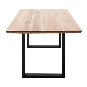 Jedálenský stôl PALAIS dub/čierna, šírka dosky 200 cm 1