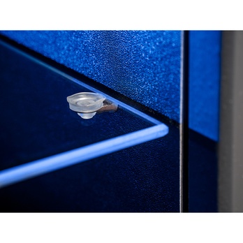 Obývacia stena PALAS II čierna/sivá/čierna vysoký lesk 7