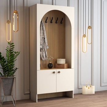 Predsieňová zostava PALERMO 1 krémová/dub 1