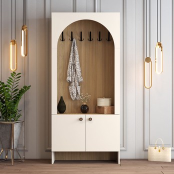 Predsieňová zostava PALERMO 1 krémová/dub 3