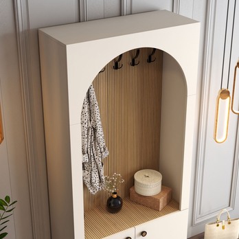 Predsieňová zostava PALERMO 1 krémová/dub 4