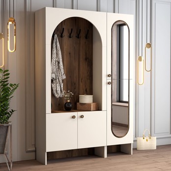 Predsieňová zostava PALERMO 2 krémová/orech 1