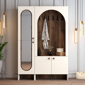 Predsieňová zostava PALERMO 2 krémová/orech 4