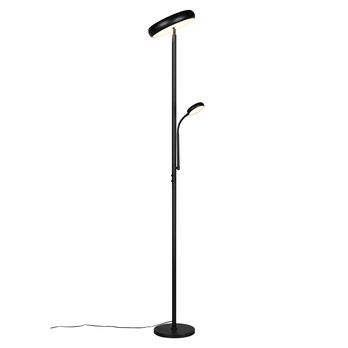 Stojacia LED lampa PALERMO čierna 1