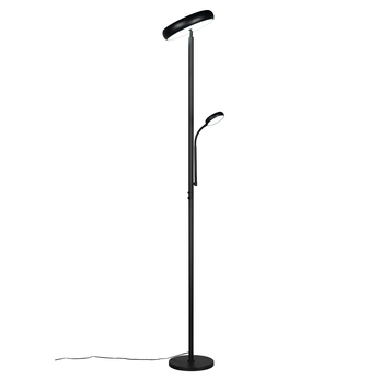Stojacia LED lampa PALERMO čierna 3